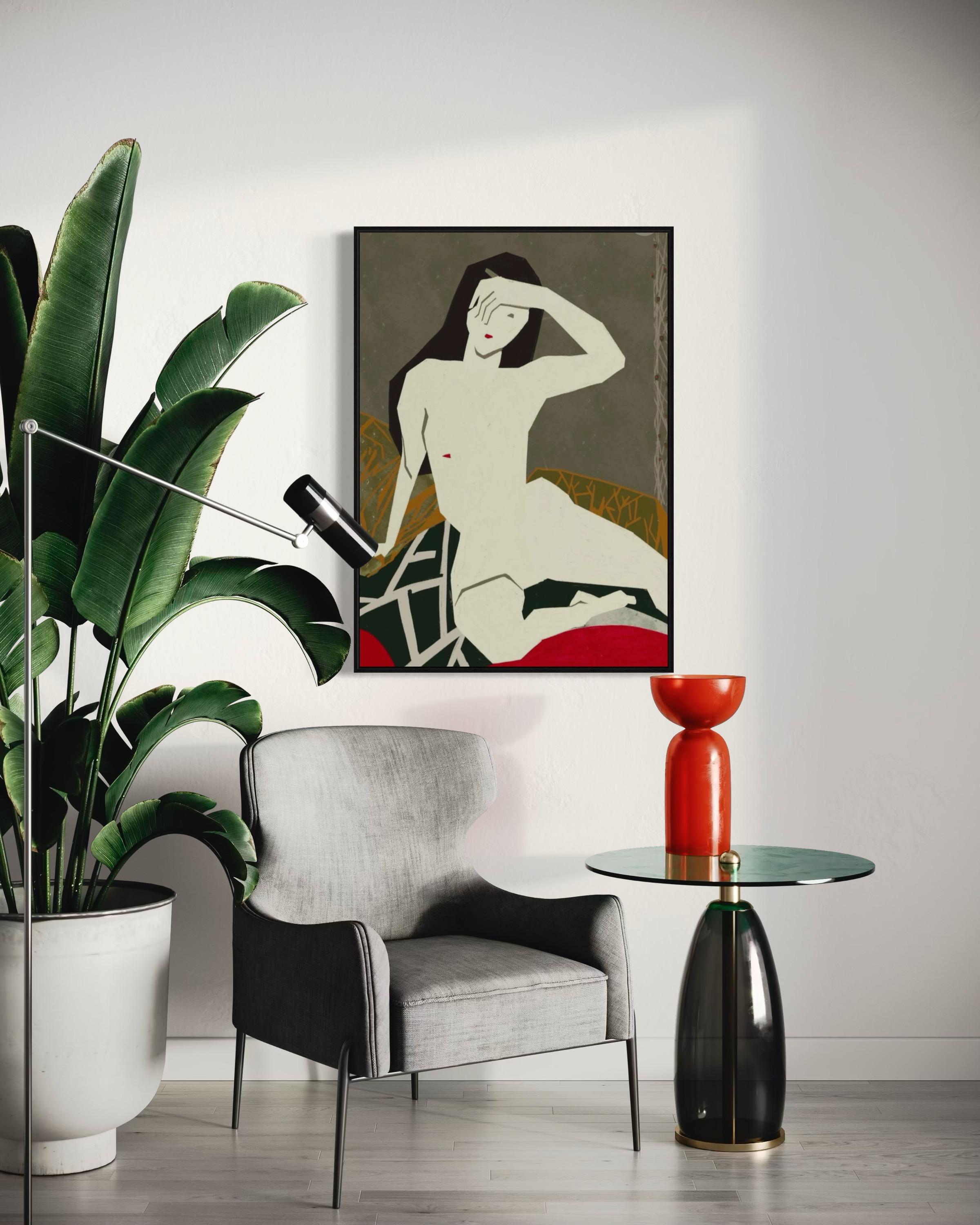 N118, 110x80cm, print on canvas For Sale 1