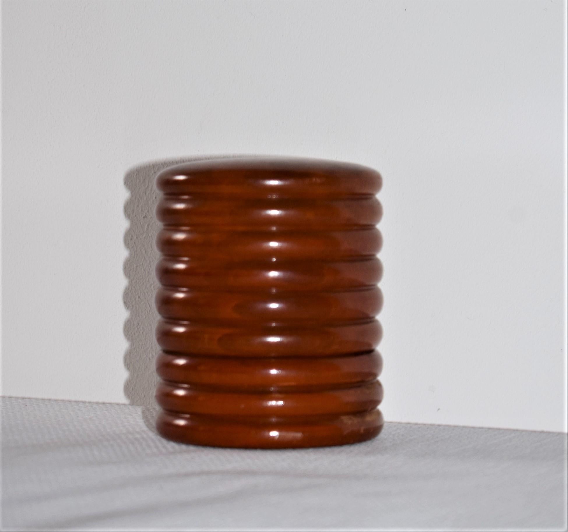 Austrian Lidded Box by Josef Hoffmann for Wiener Werkstätte, 1920s For Sale