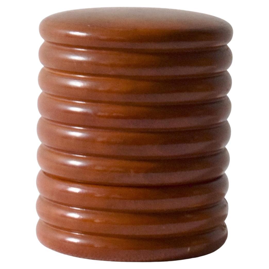 Lidded Box by Josef Hoffmann for Wiener Werkstätte, 1920s For Sale