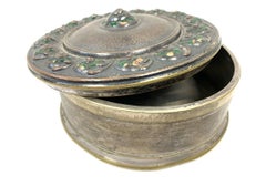 Lidded Box By Orfevrerie Jacob (Henri Jacob) - Geneva / Switzerland