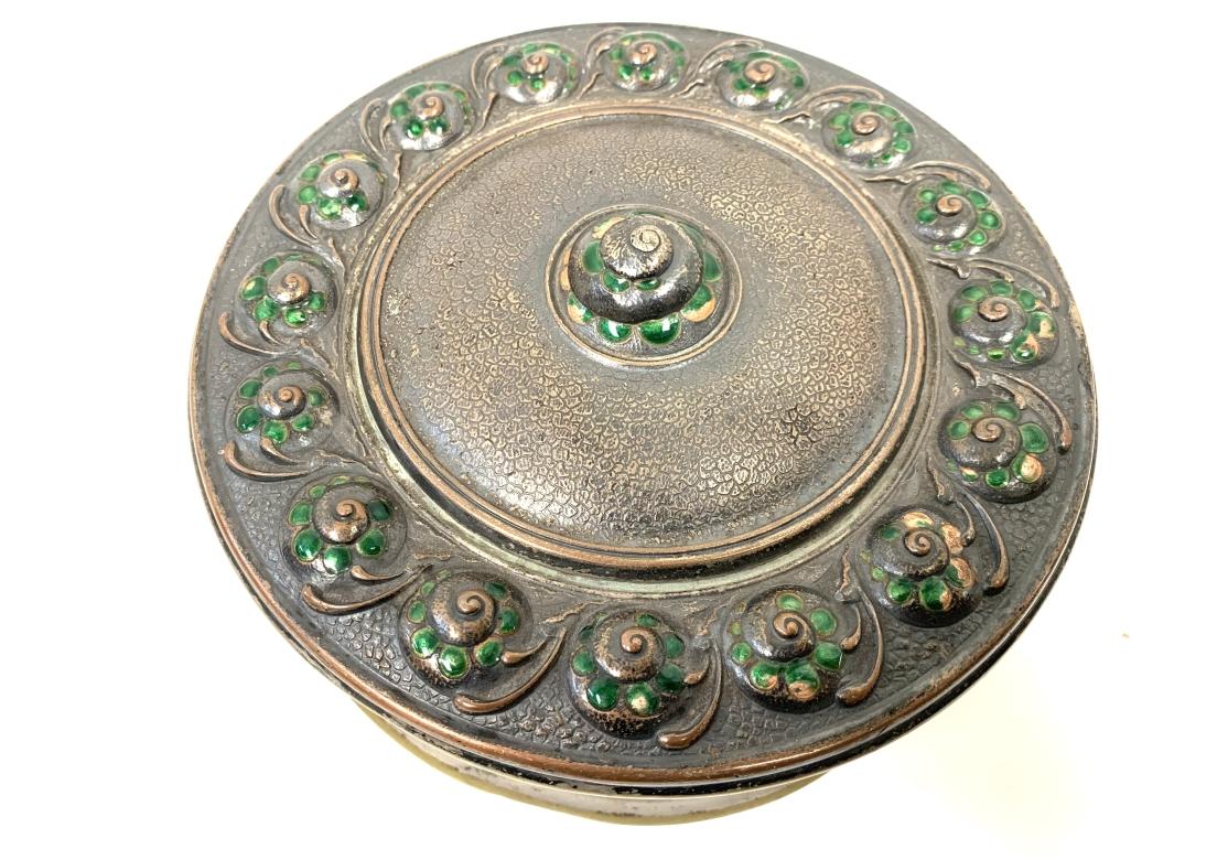 Lidded Box By Orfevrerie Jacob (Henri Jacob) - Geneva / Switzerland  For Sale 1