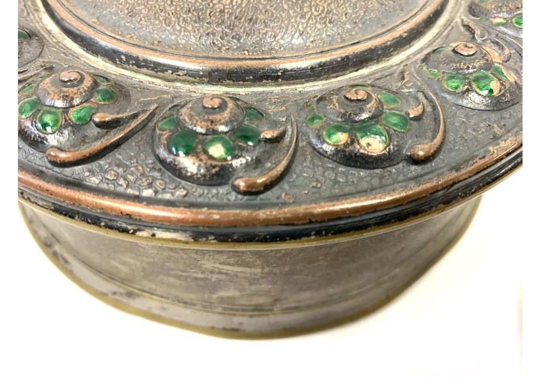 Lidded Box By Orfevrerie Jacob (Henri Jacob) - Geneva / Switzerland  For Sale 2