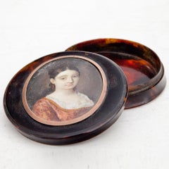 Lidded Box, circa 1820