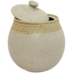 Lidded Ceramic Jar by Barbara Moorefield