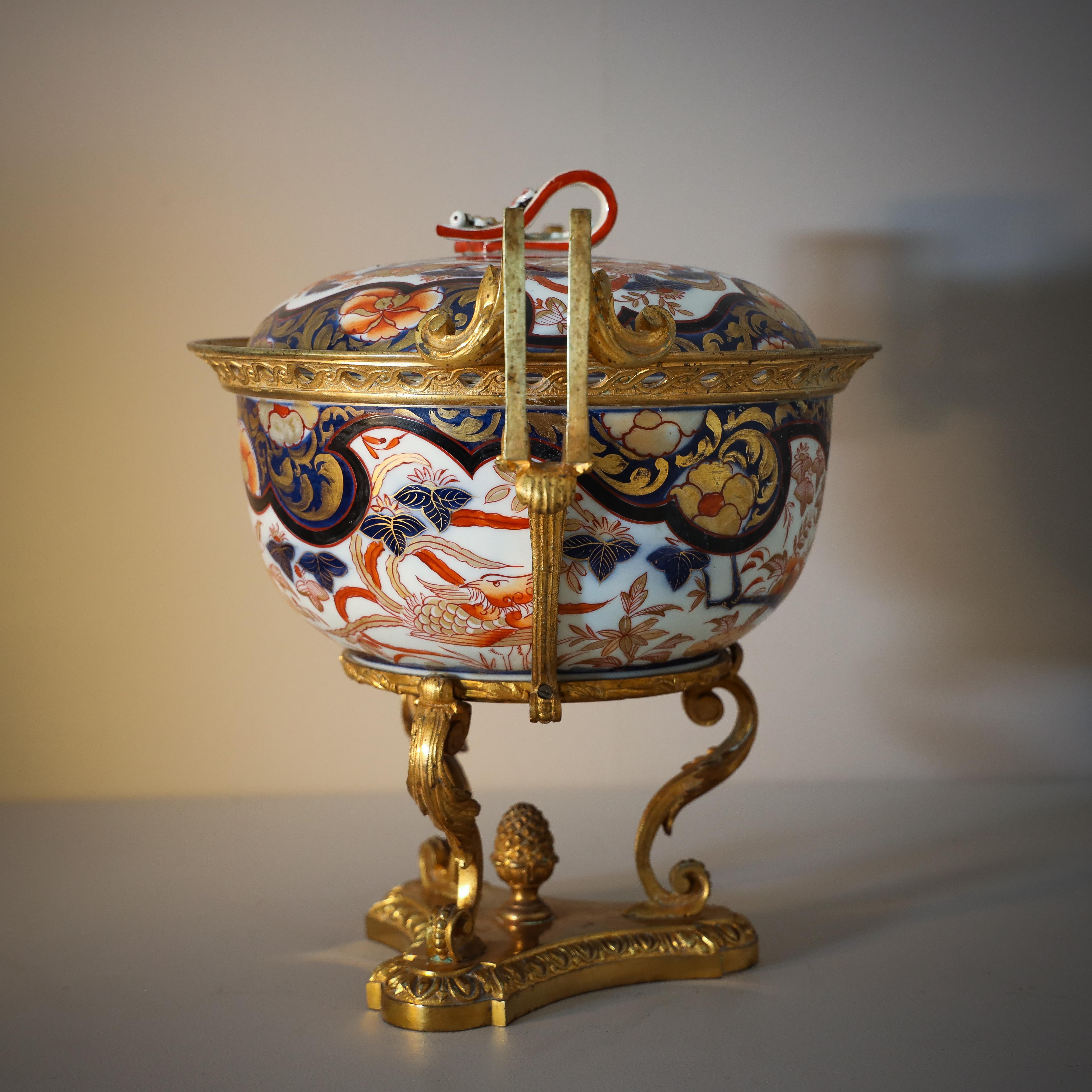 Lidded Imari Vessel, Probably 19th Century 3