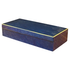 Boîte à bibelots à couvercle en laque par Lapisware