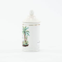 Lidded Porcelain Apothecary Jar