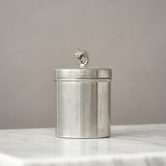 Lidded Swedish Grace Pewter Box by Prima Svenskt Tenn, Sweden, 1930.