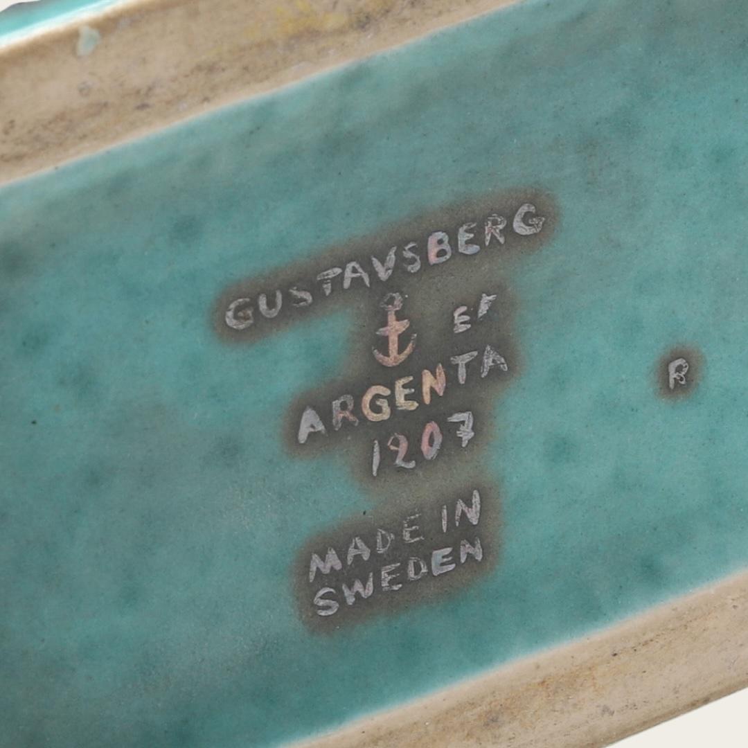 Milieu du XXe siècle Urne à couvercle de Wilhelm Kåge pour Gustavsberg, Model No 1207 en vente