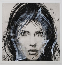 « Lithographie 13 », par Ldia Masllorens (58x56 pouces), 2020