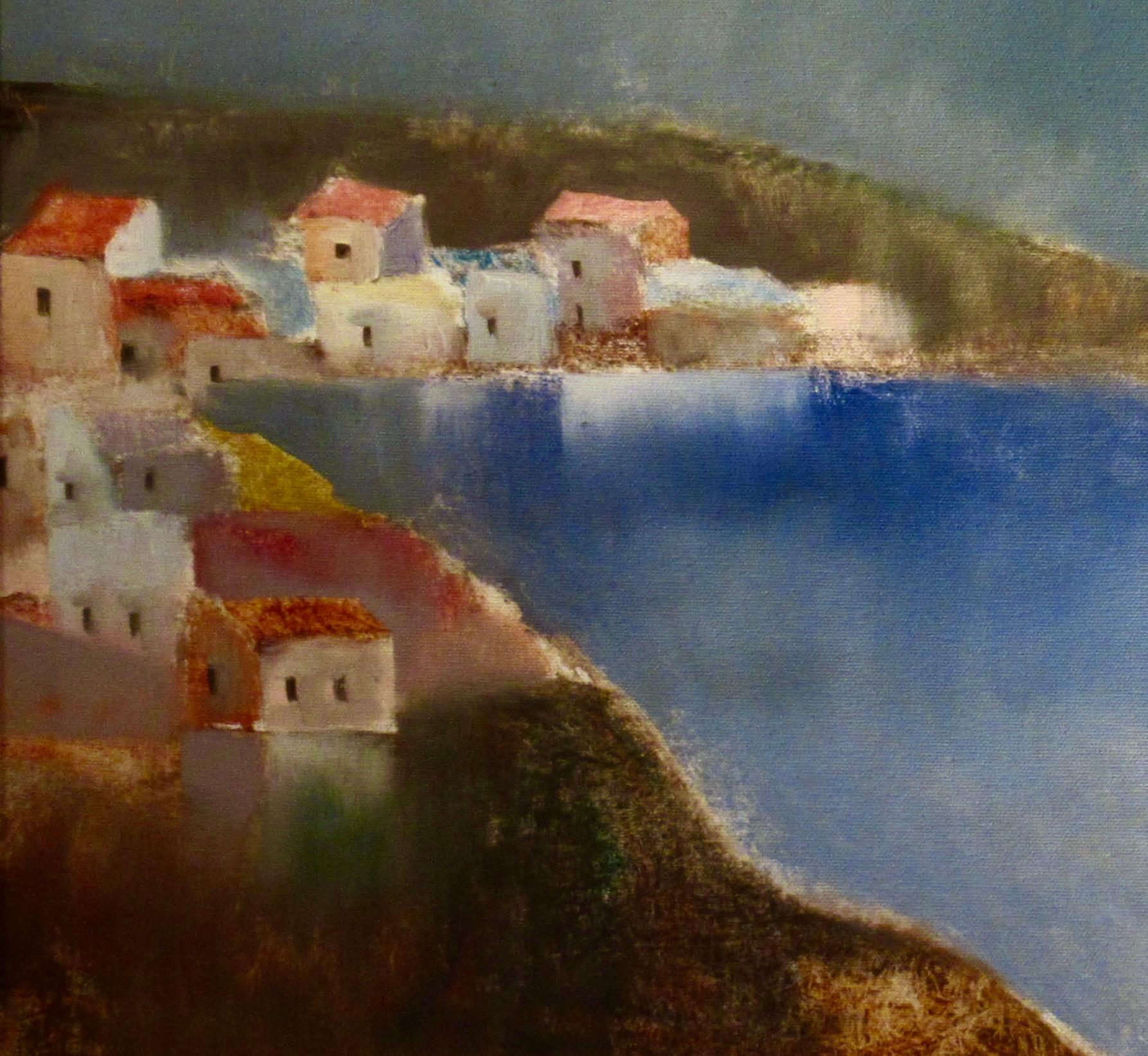 Amalfi - Impressionnisme Painting par lido bettarini