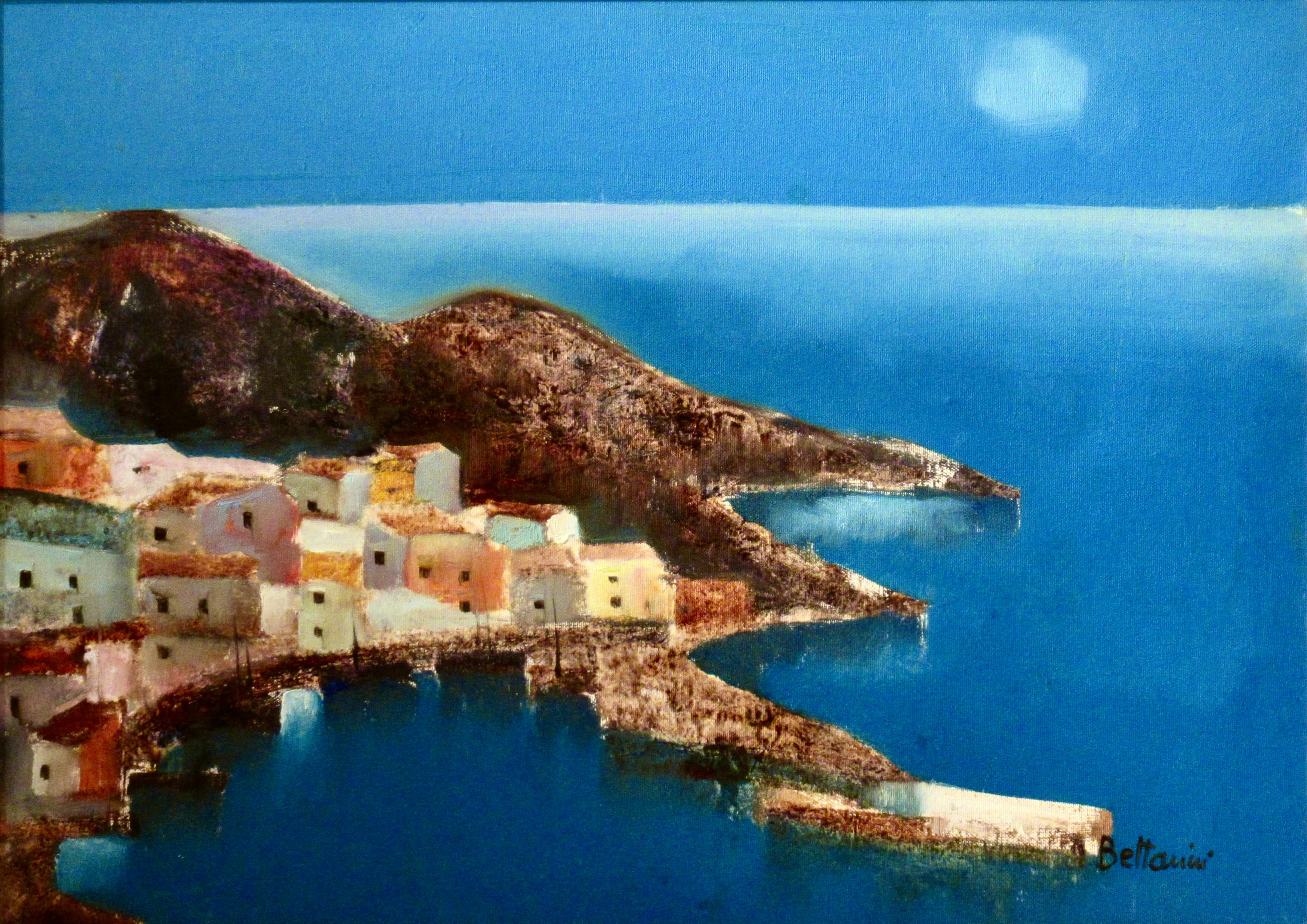Isla d'Alba - Painting de lido bettarini