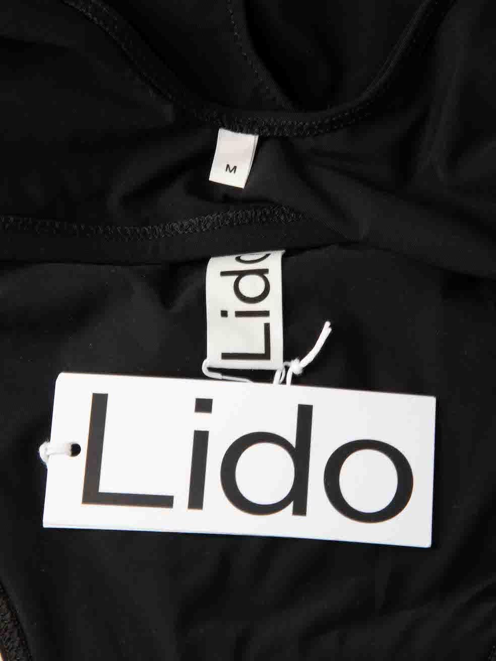 Lido Black Trentuno Bikini Size M 2