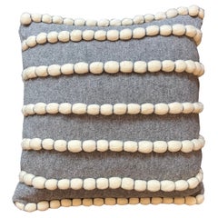 "Lido" Gray Pillow by Le Lampade
