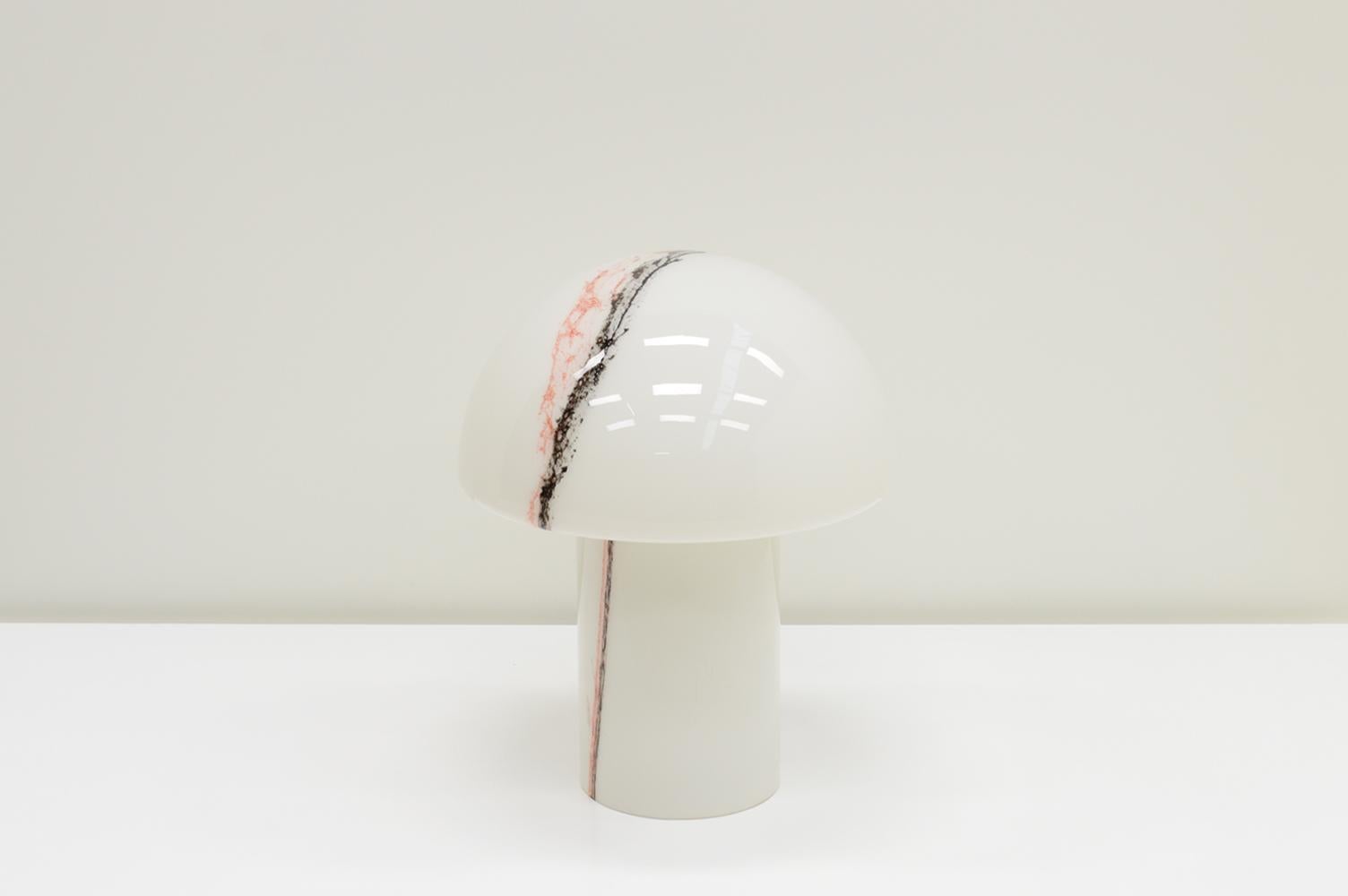 Mid-Century Modern “Lido” Mushroom Table Lamp by Peill & Putzler, Germany, 1970s