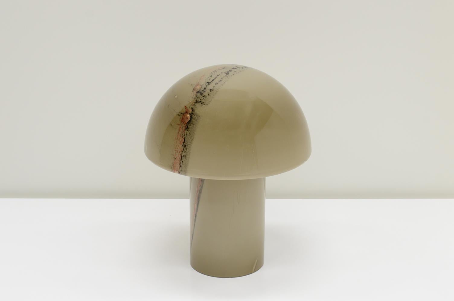 Mid-Century Modern “Lido” Mushroom Table Lamp by Peill & Putzler, Germany 70s