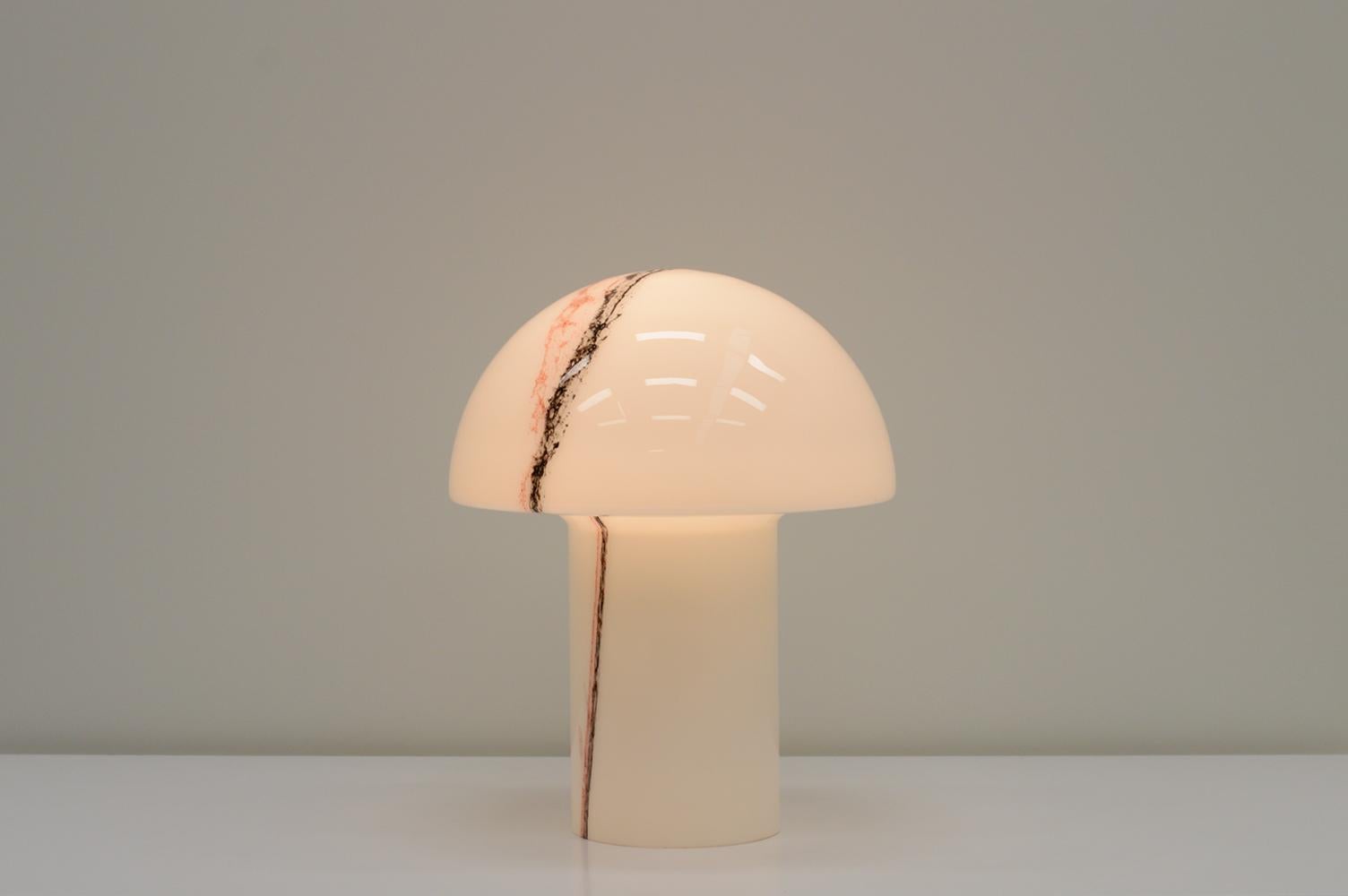 ��“Lido” Mushroom Table Lamp by Peill & Putzler, Germany, 1970s In Good Condition In Landgraaf, NL