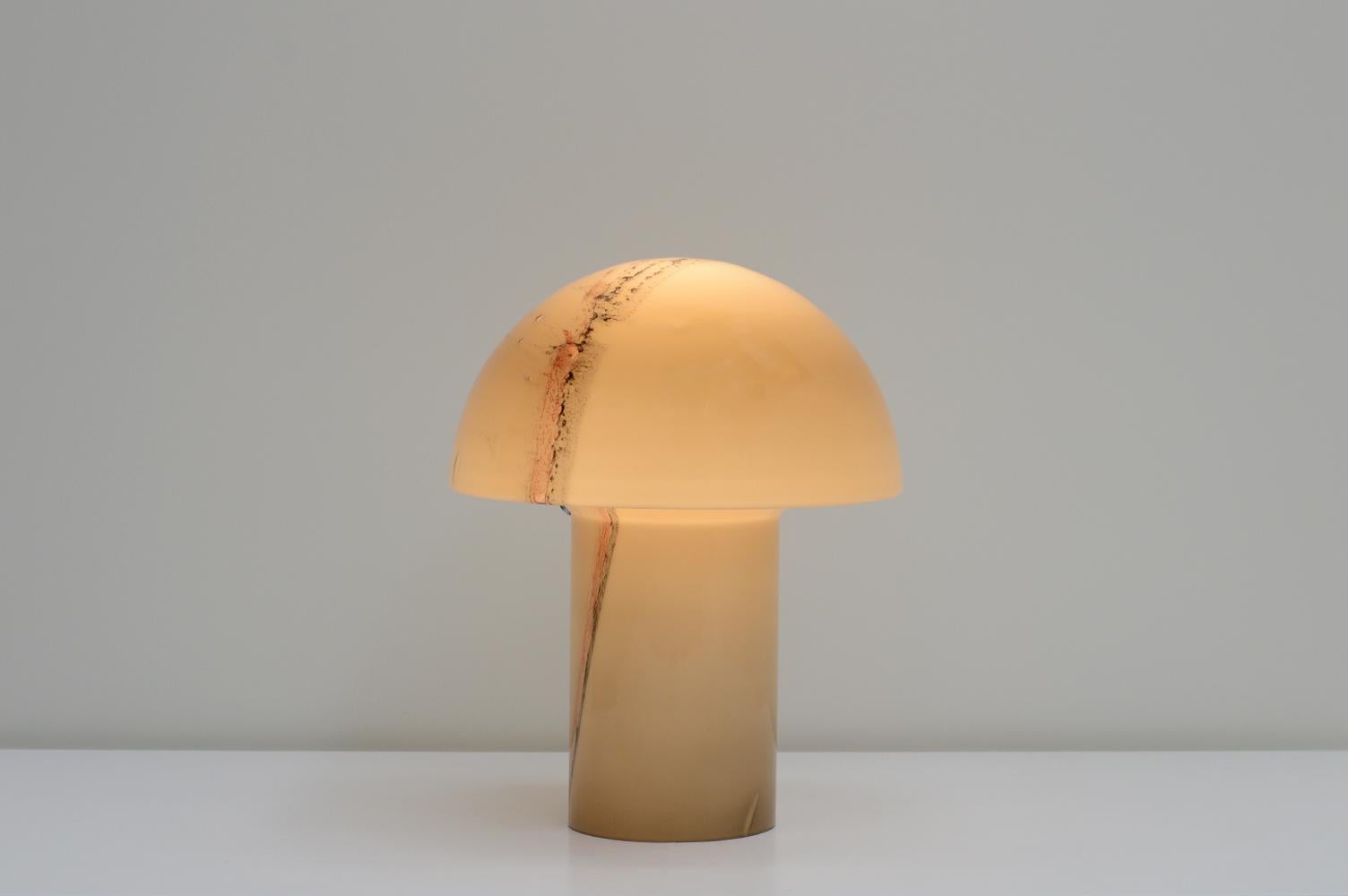 “Lido” Mushroom Table Lamp by Peill & Putzler, Germany 70s In Good Condition In Landgraaf, NL