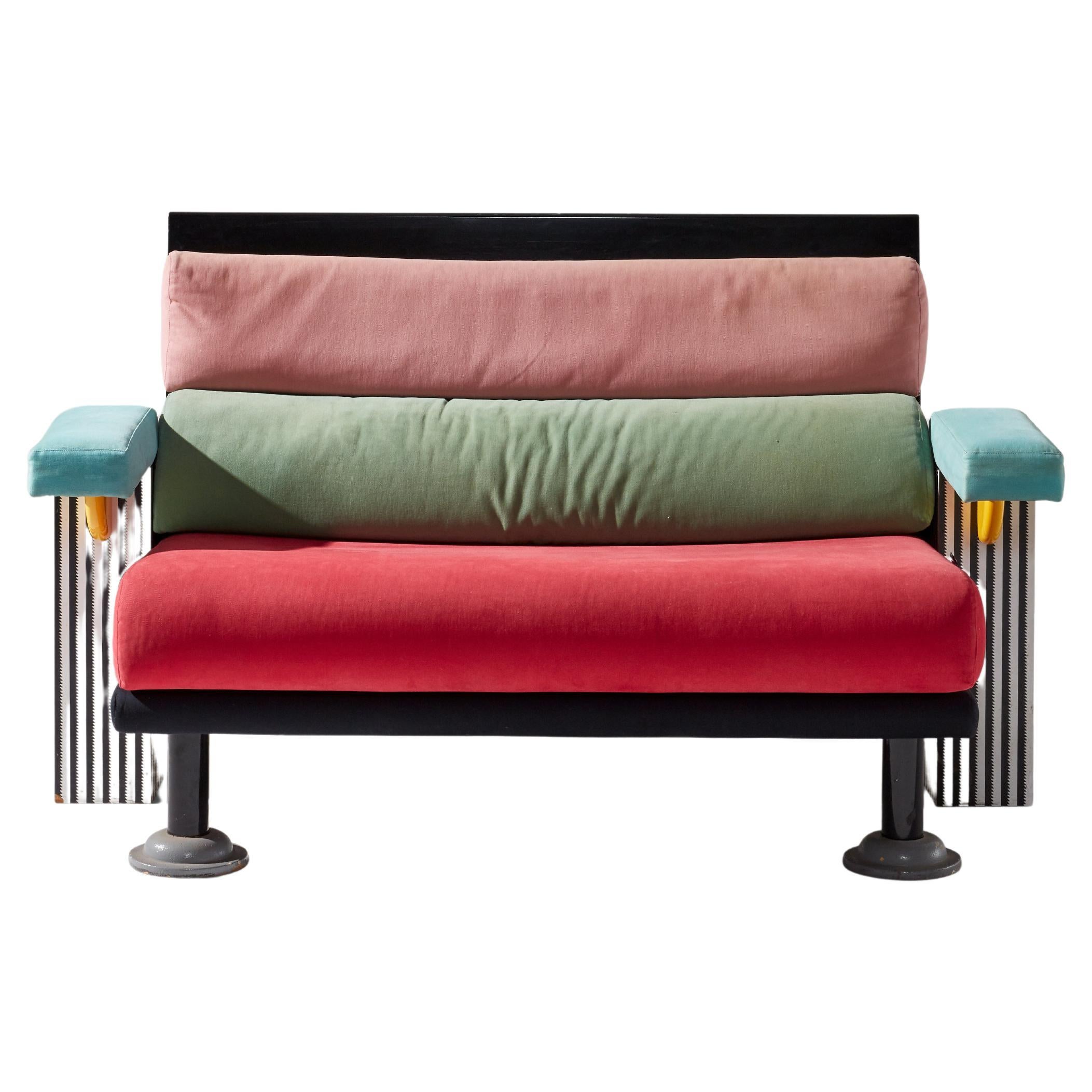 Michele de Lucchi "Lido" Sofa, Memphis Group For Sale