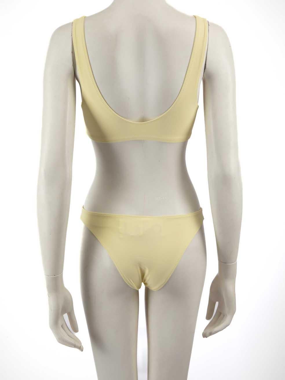 Beige Lido Yellow Trentuno Pollen Bikini Size S