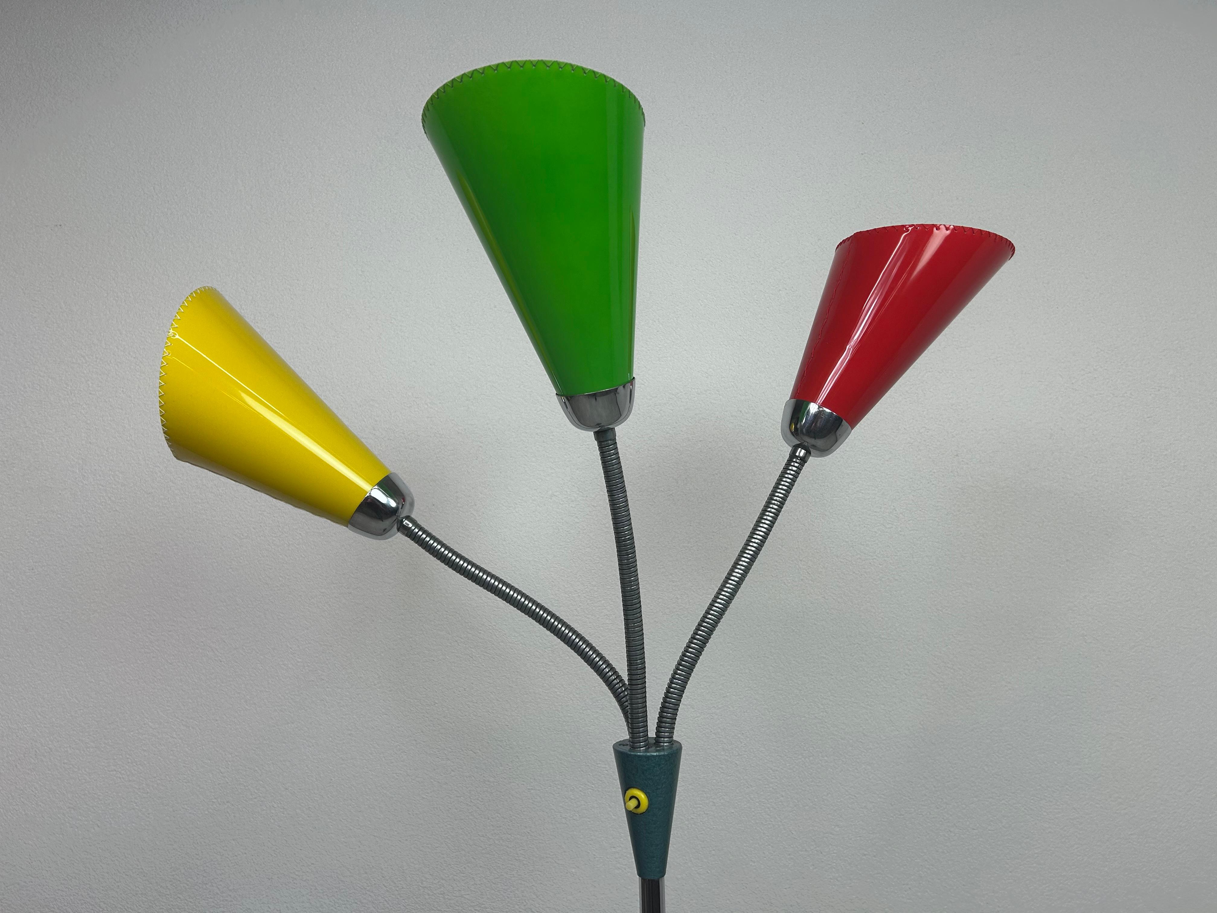 Slovak Lidokov floor lamp S102 For Sale