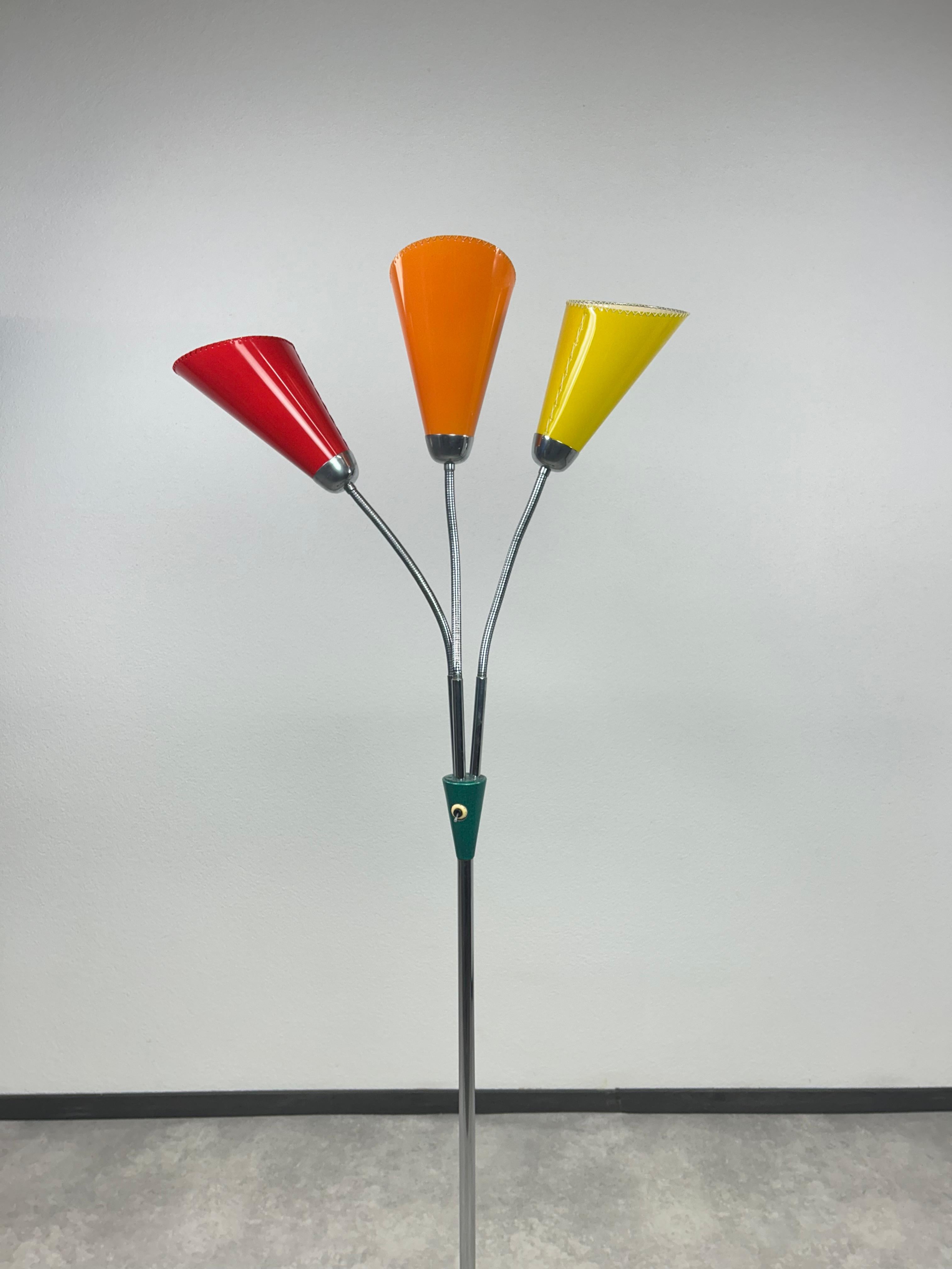 Late 20th Century Lidokov floor lamp S102 For Sale