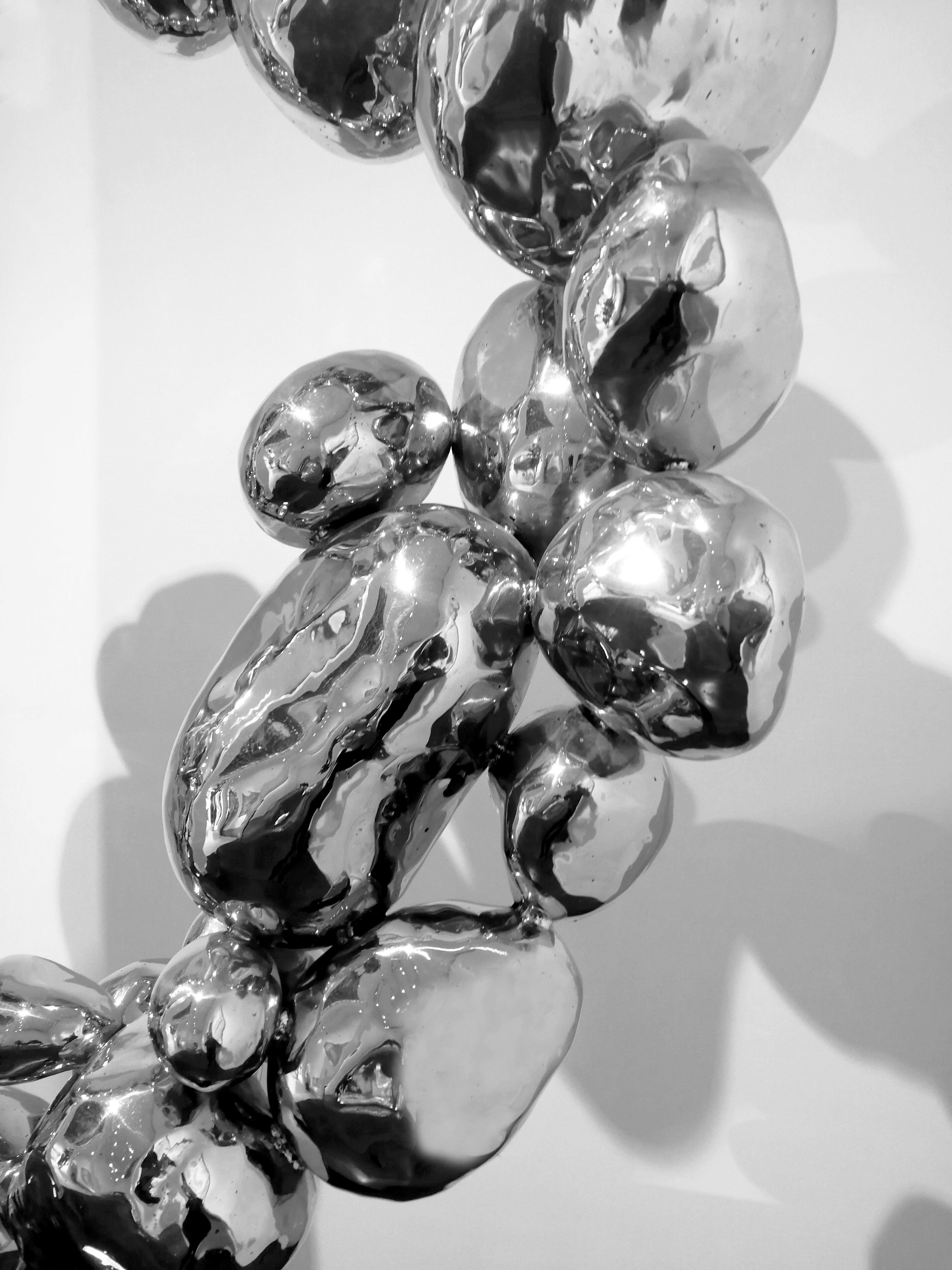 Air - 21st Century, Contemporary, Abstract Sculpture, Stainless Steel For Sale 2