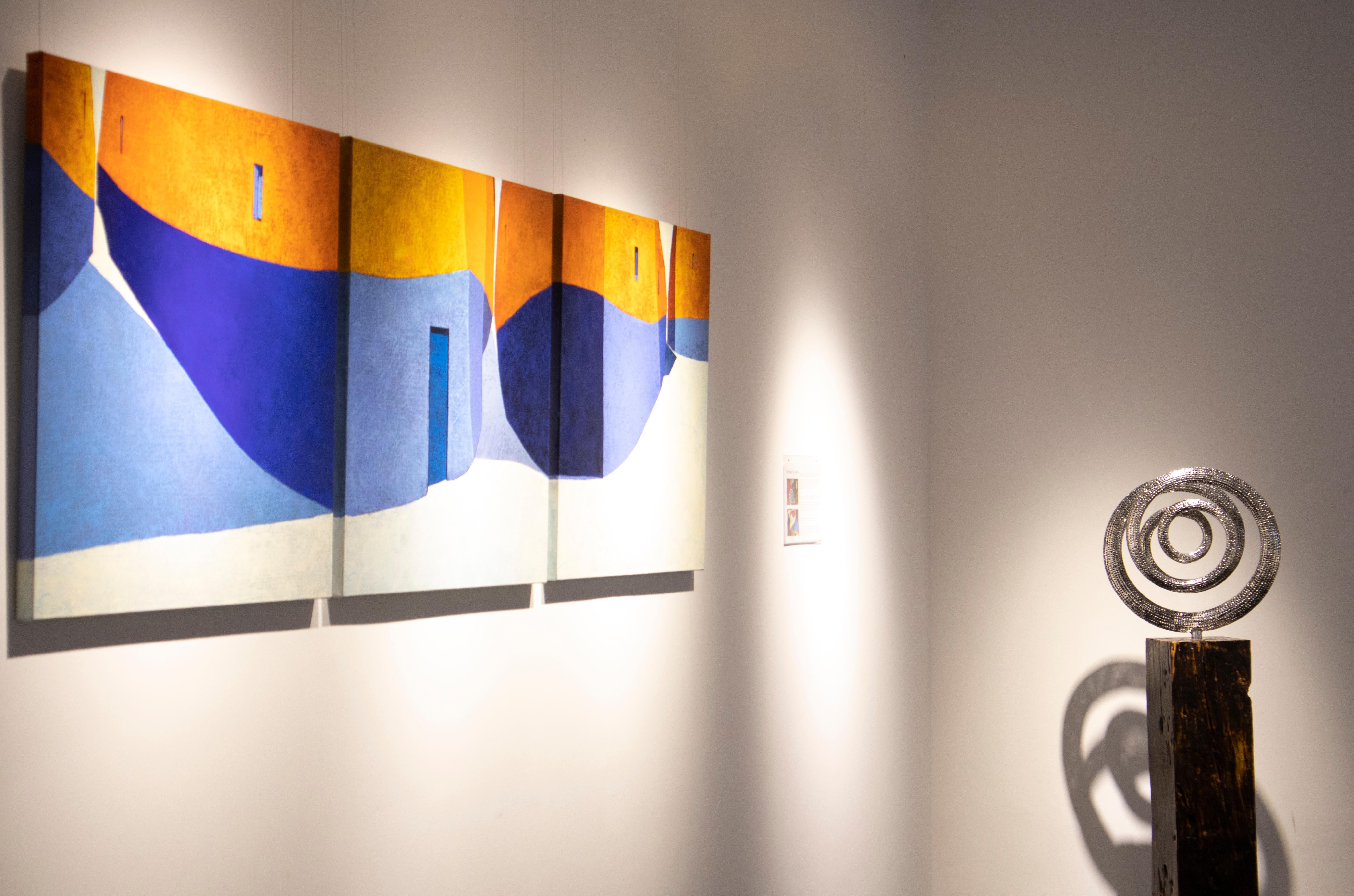 Eclipse- 21st Century, Contemporary, Abstract Sculpture, Stainless Steel For Sale 5