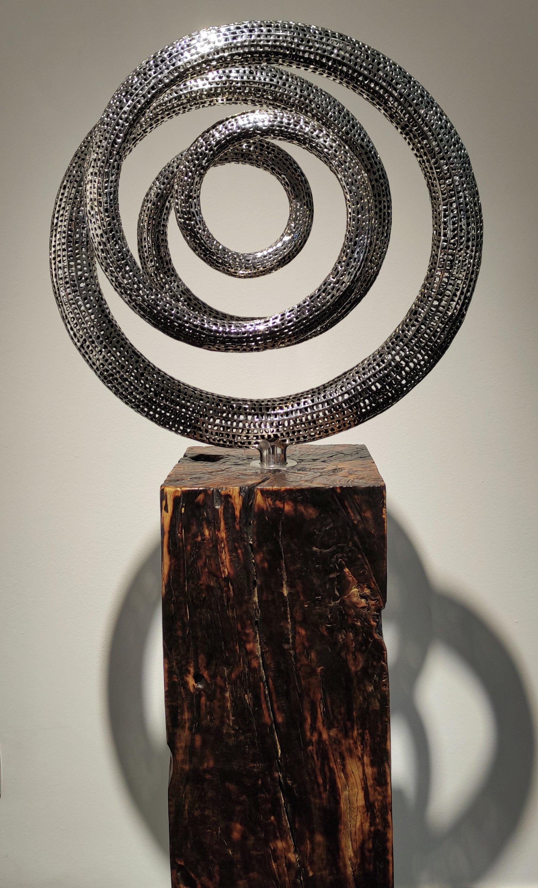 Stainless steel sculpture