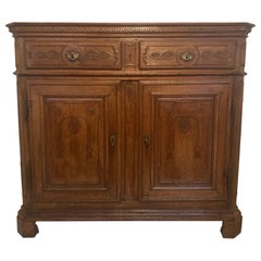Antique Liege dresser 19th century Louis XIV
