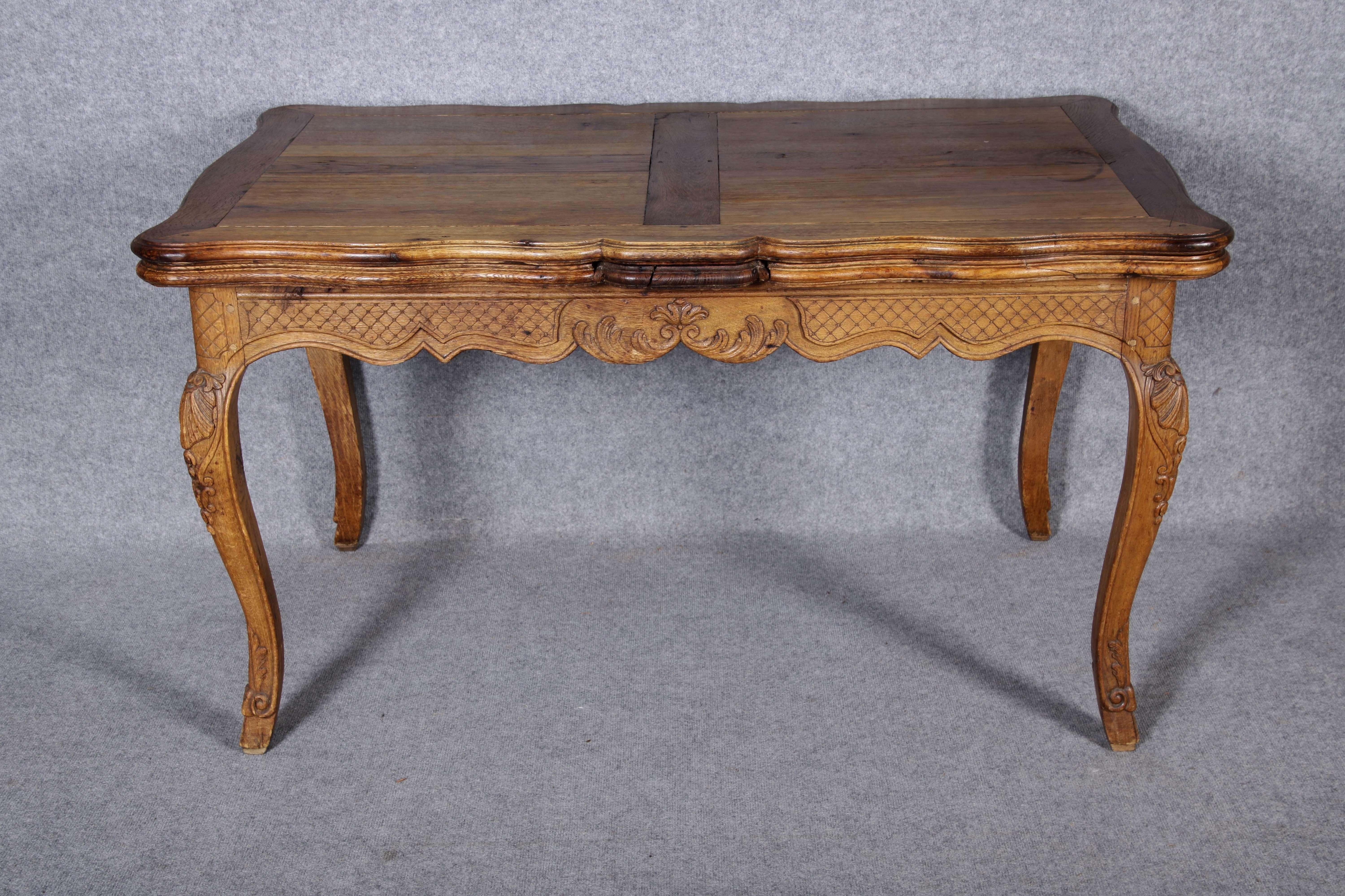 Rococo Liège with Table to Take off 18th Century Oak