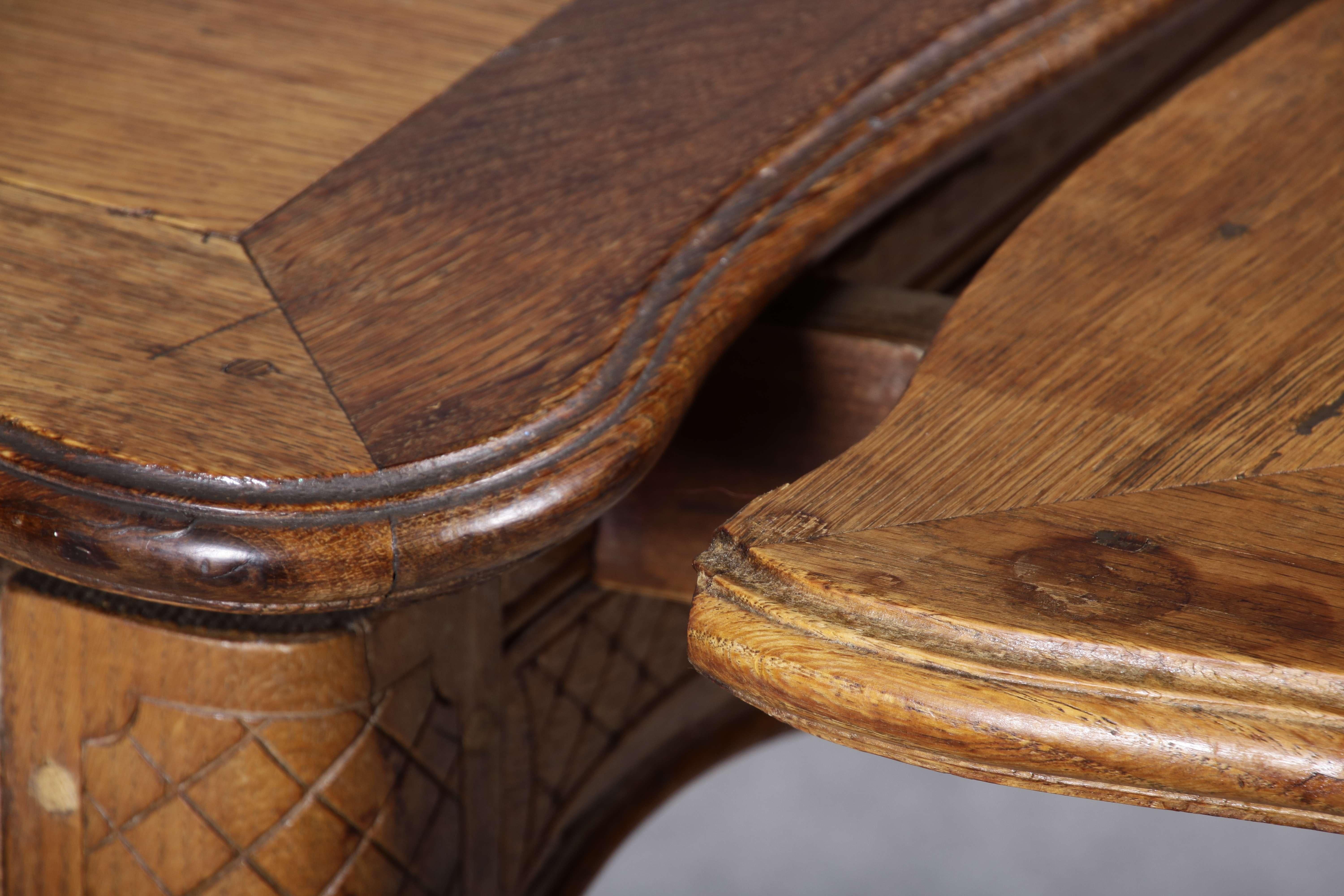 German Liège with Table to Take off 18th Century Oak