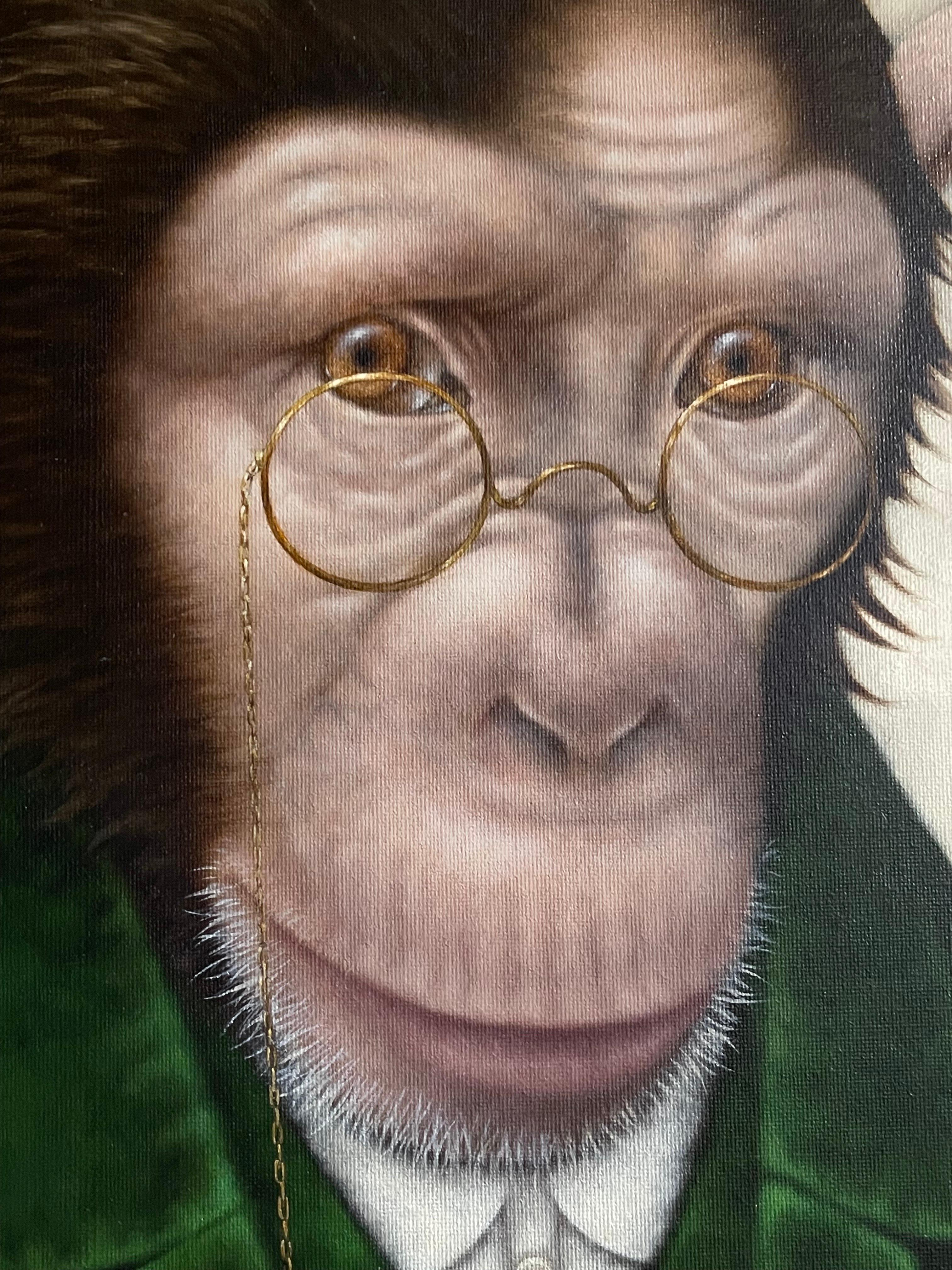 Alberto Oculisto – Painting von Liene Liepina 