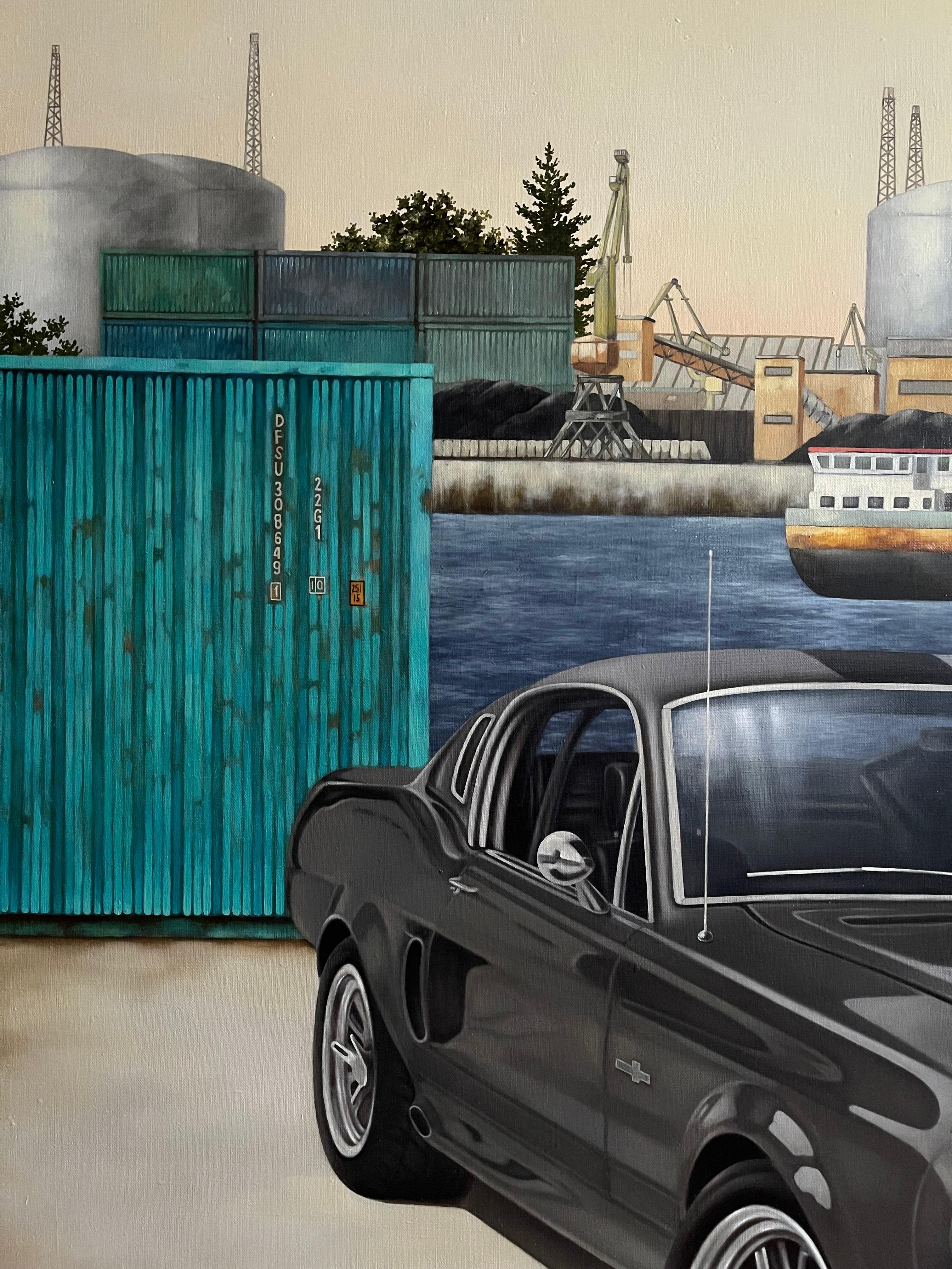 Verschwunden in 60 Sekunden (Zeitgenössisch), Painting, von Liene Liepina 