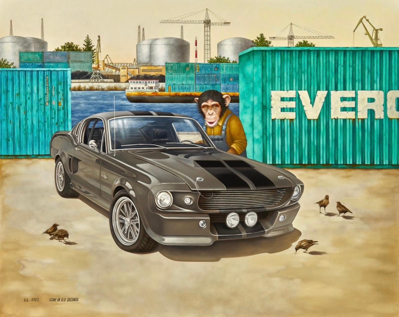 Liene Liepina  Animal Painting – Verschwunden in 60 Sekunden