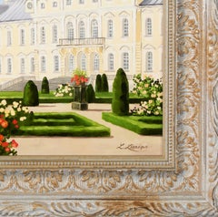 Rundale Palace, 2020. Oil on canvas, 25 x 30 cm