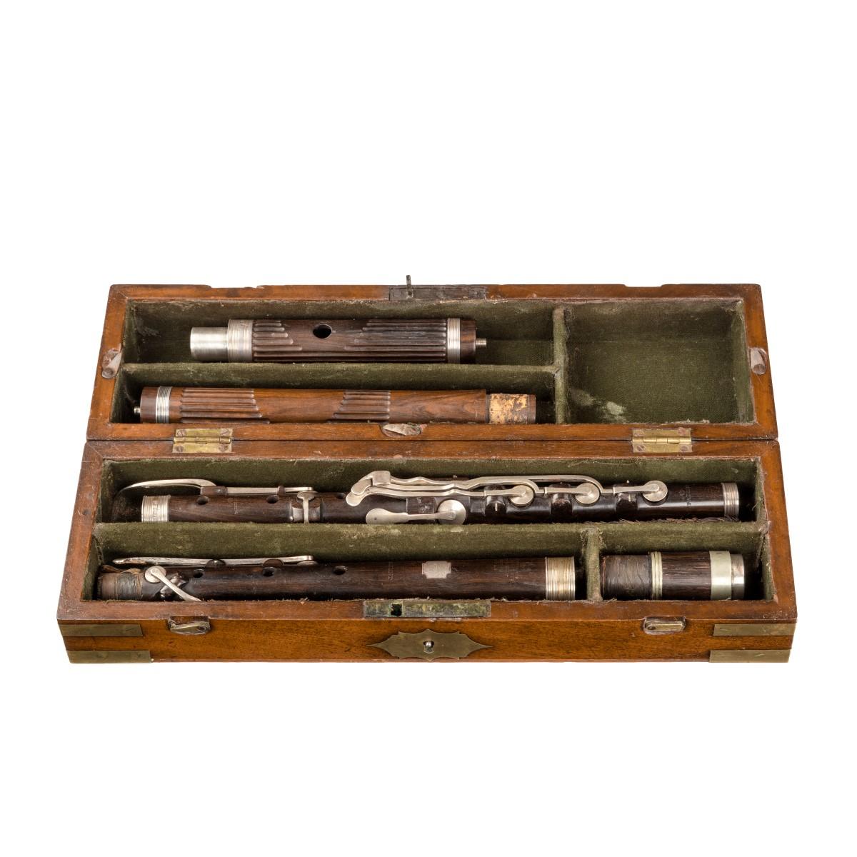 English Lieutenant Rabett’s Seagoing Silver Flute, 1823
