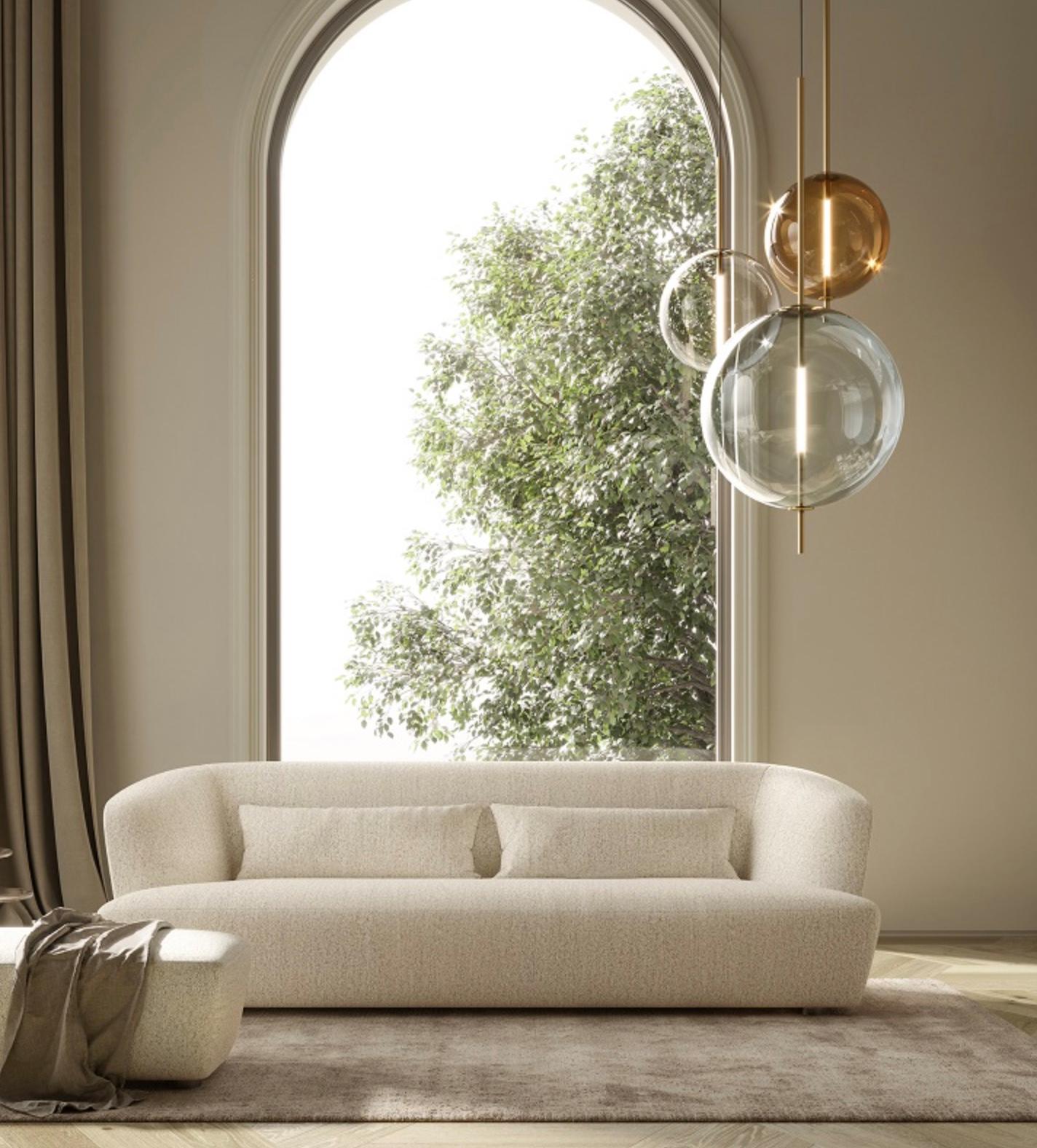 Lievore + Altherr Désile Park ''Davos'' Sofa 175 für Verzelloni Italien (Organische Moderne) im Angebot