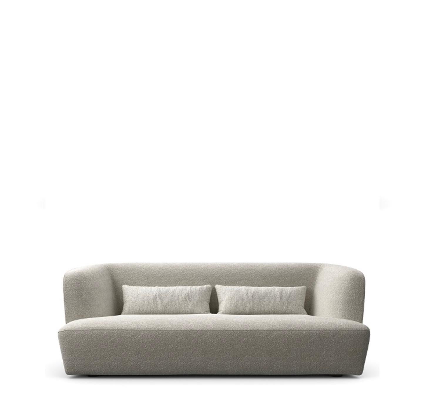 Lievore + Altherr Désile Park 'Davos' Sofa 235 for Verzelloni, Italy. New, current production.

Davos curved sofa has a rounded line and an elegant and rigorous design, it offers high comfort thanks to the height of its backrest. Davos range