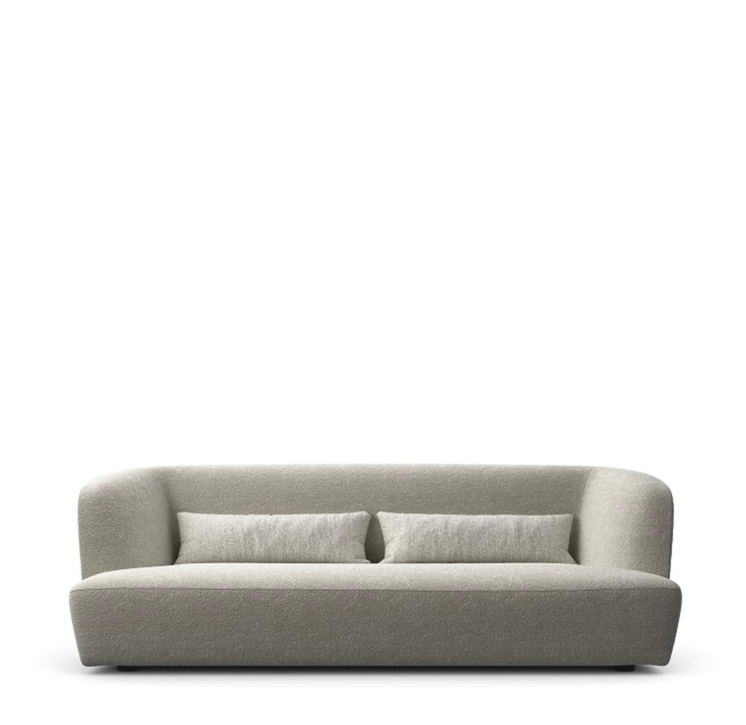 Lievore + Altherr Désile Park 'Davos' Sofa 270 für Verzelloni, Italien. Neue, aktuelle Produktion.

Das geschwungene Sofa Davos hat eine abgerundete Linie, ein elegantes und strenges Design und bietet dank der Höhe der Rückenlehne einen hohen