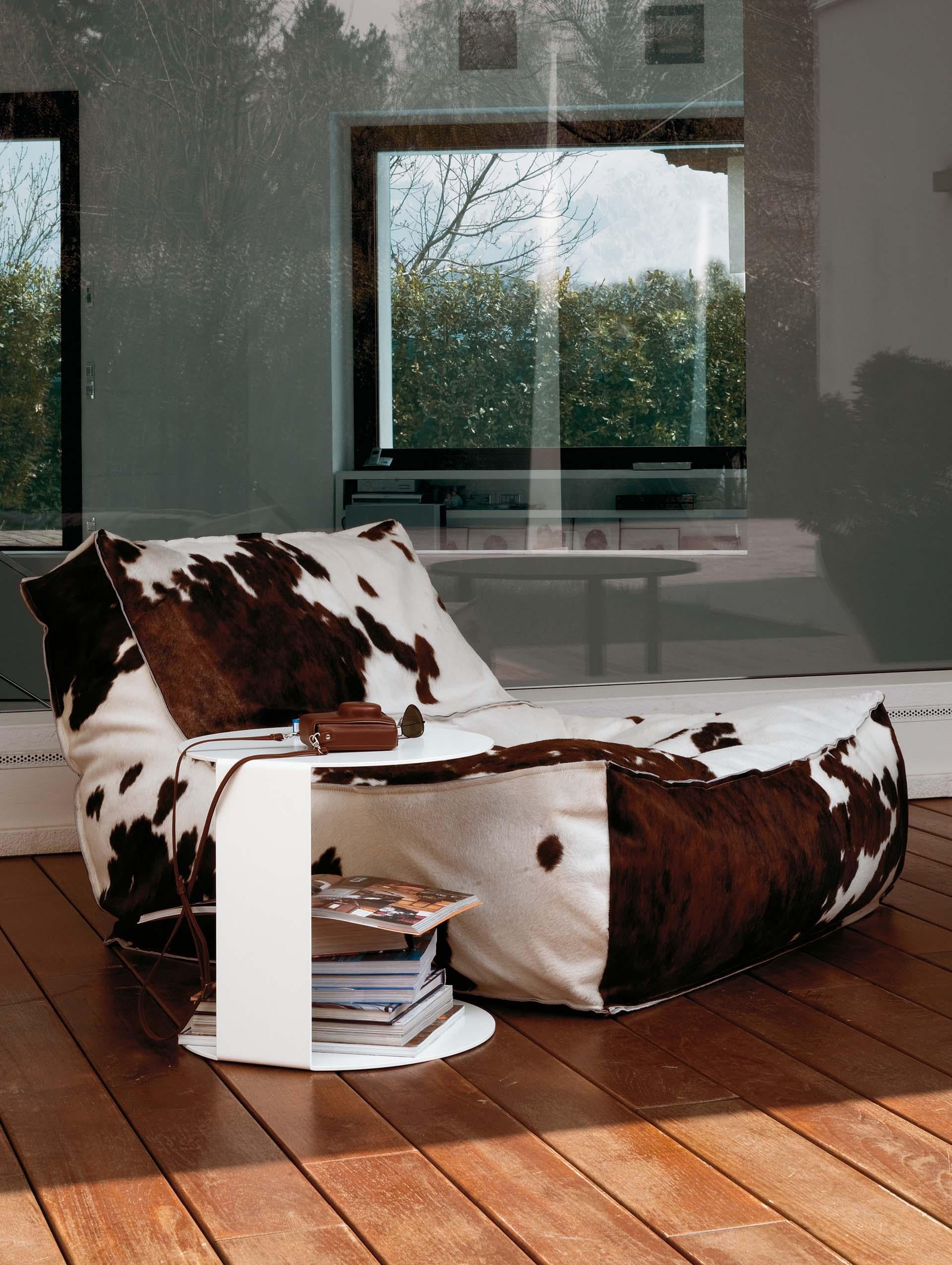 Lievore Altherr Molina Zoe Lounge Chair für Verzelloni Italien (Leder) im Angebot