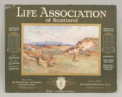 Life Association of Scotland Golf Print, 1915