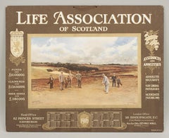 Life Association of Scotland Golf Print, 1916