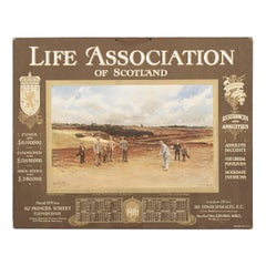 Life Association of Scotland Golf Print, 1916
