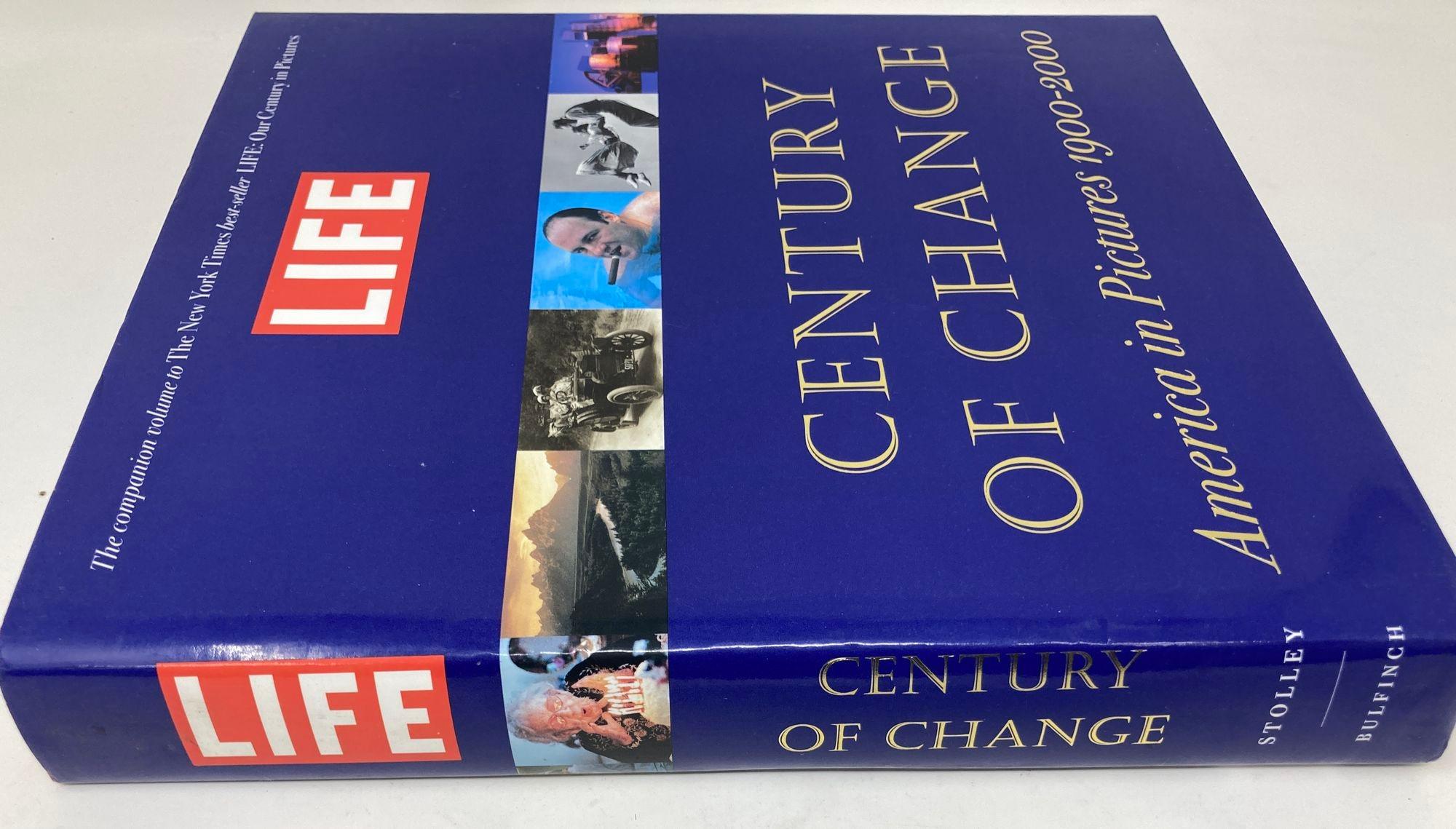Life: Century of Change : America in Pictures, 1900-2000.
Richard B. Stolley, Tony Chiu.
Publisher ‏ : ‎ Bulfinch; First Edition (October 30, 2000).
Language ‏ : ‎ English.
Hardcover ‏ : ‎ 400 pages.
Large and heavy oversized hardcover book.
So much