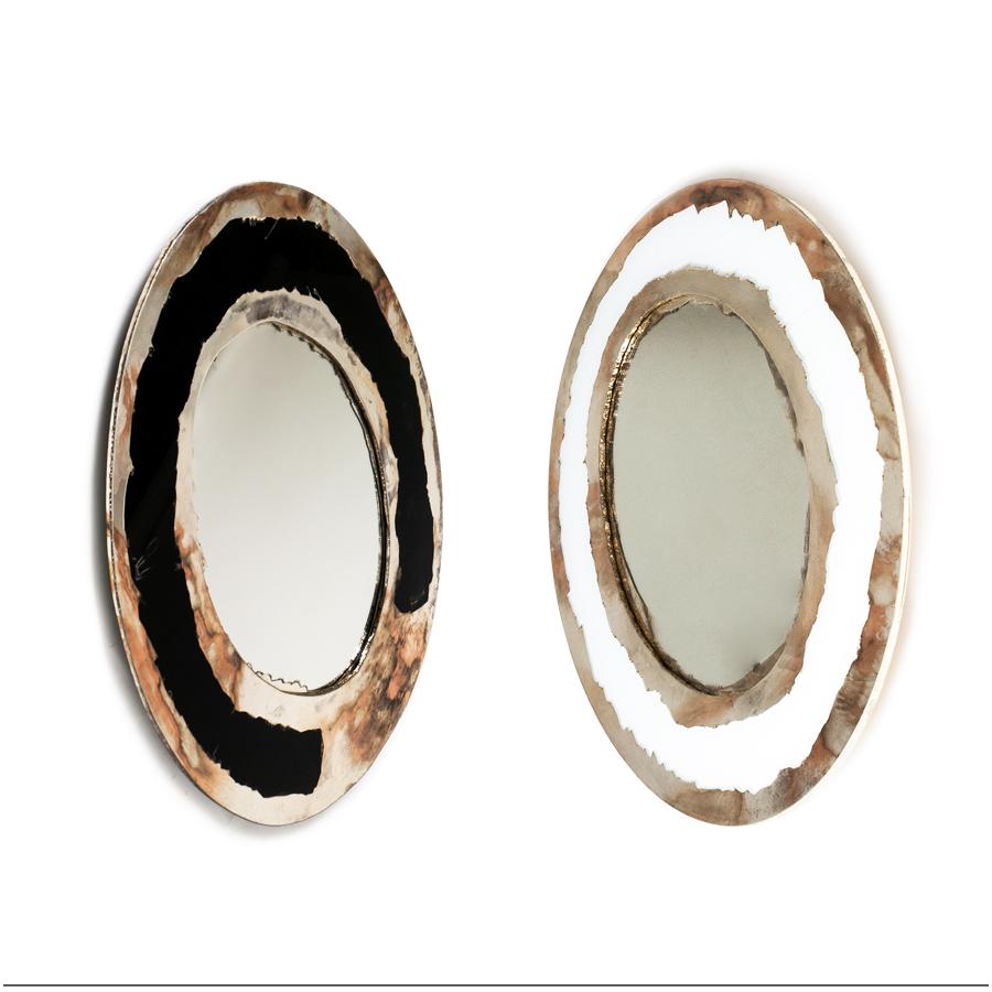 floor mirror with mirror frame