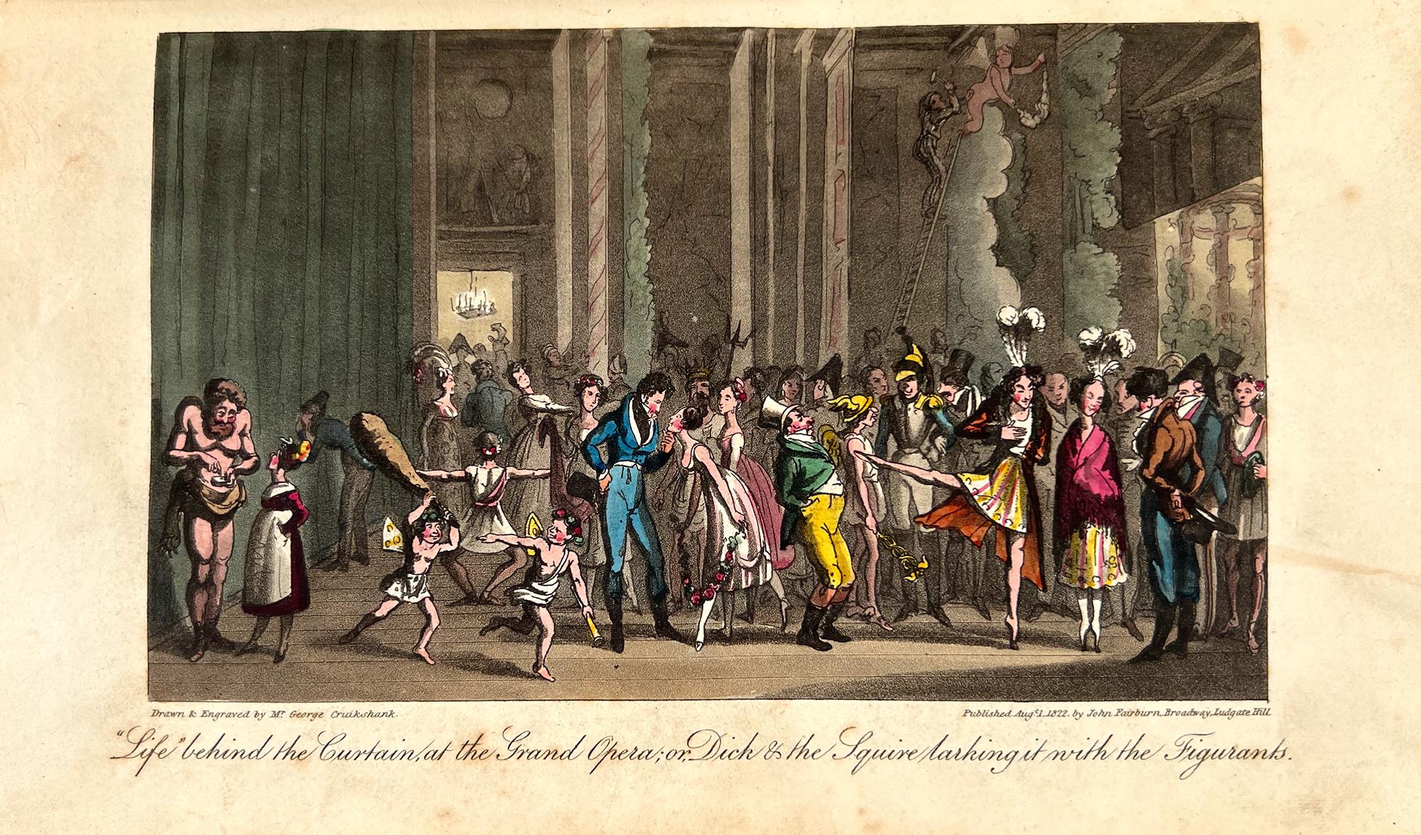 Life in Paris – ILLUSTRATED by George Cruikshank, text by David Carey - 1822 For Sale 1