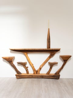 Table console « Life Oak » par Timothée Musset