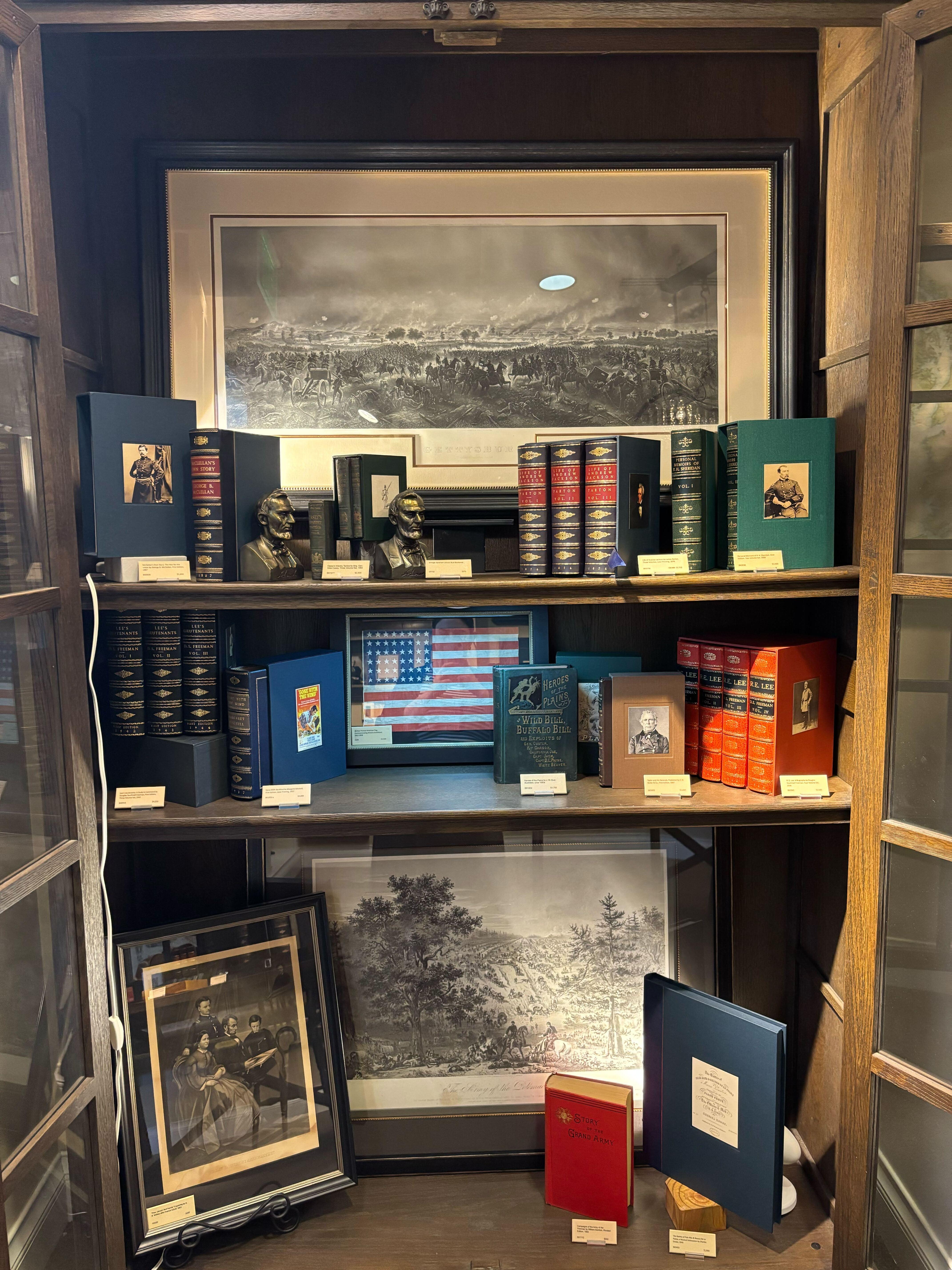 Ensemble de 3 volumes en cuir Life of Andrew Jackson par James Parton, 1876 en vente 3
