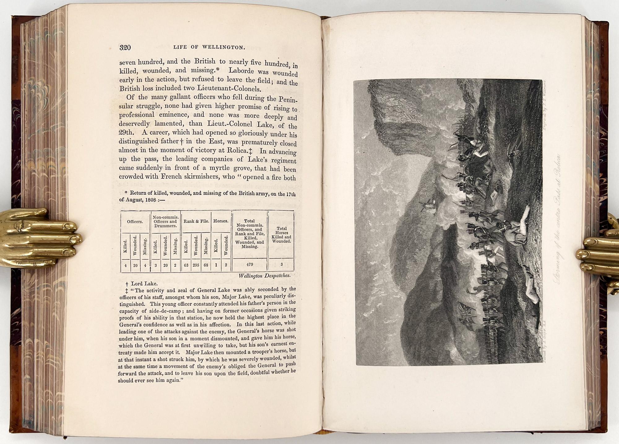 Vie de Son Excellence le duc de Wellington par William Hamilton Maxwell - 3 volumes en vente 6
